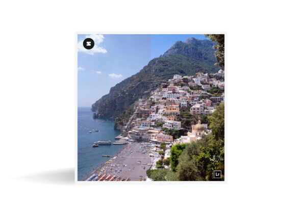 Free Lightroom Preset Amalfi Coast B/A Presetpro.com